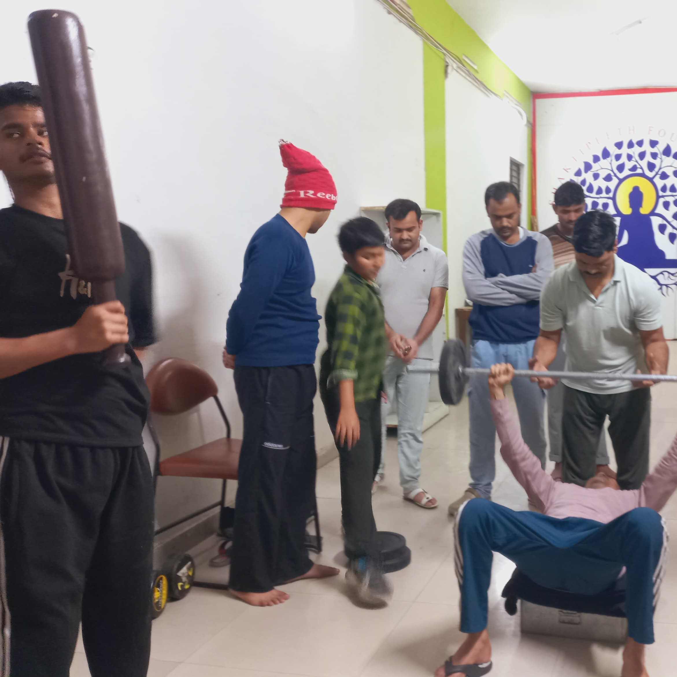 Gym at Shakti Nasha Mukti Kendra